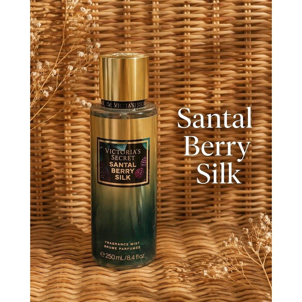 Victoria's Secret Santal Berry Silk Fragrance Mist Spray 8.4 Ozs